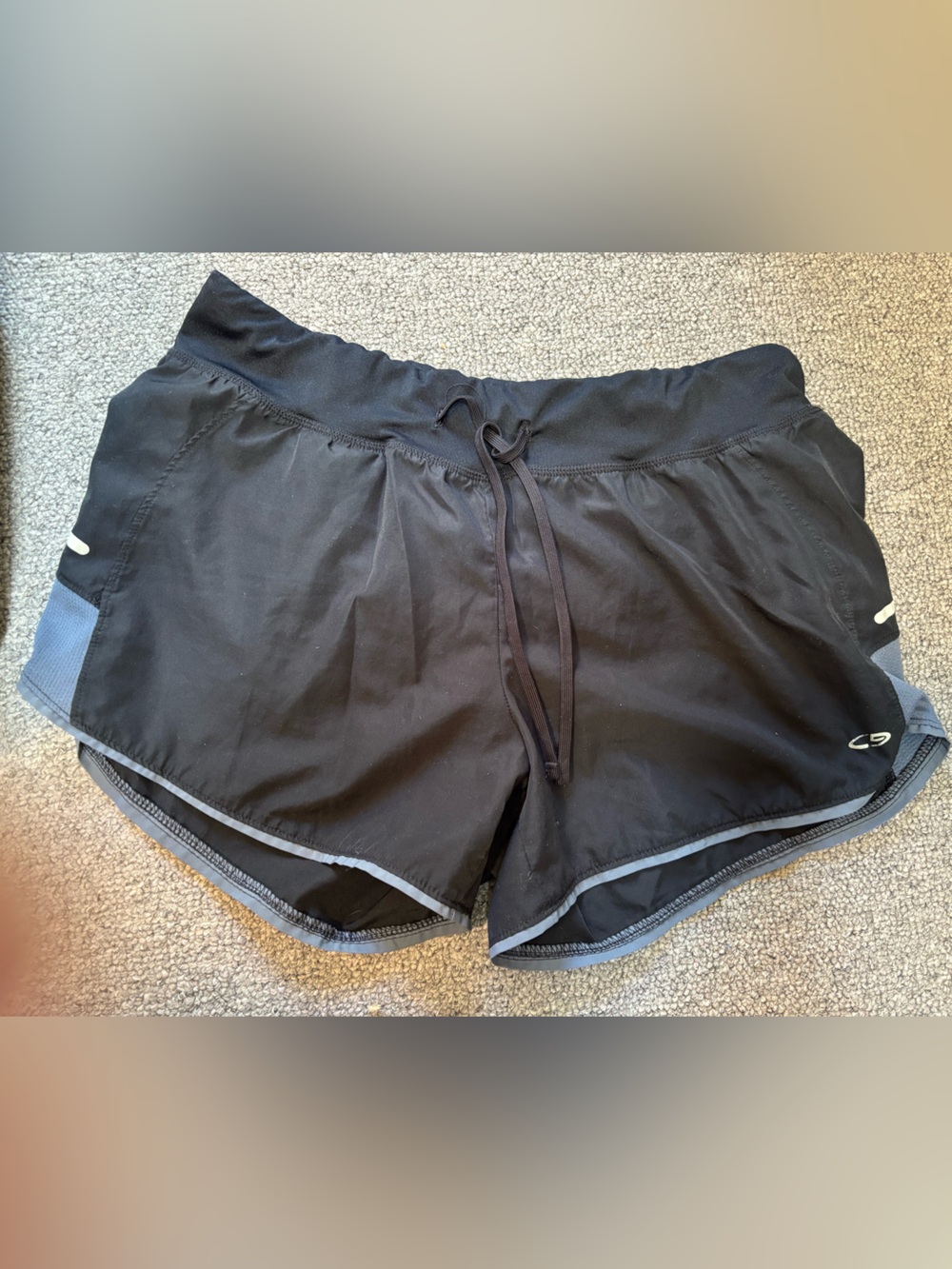 Champion Black Athletic Running Shorts